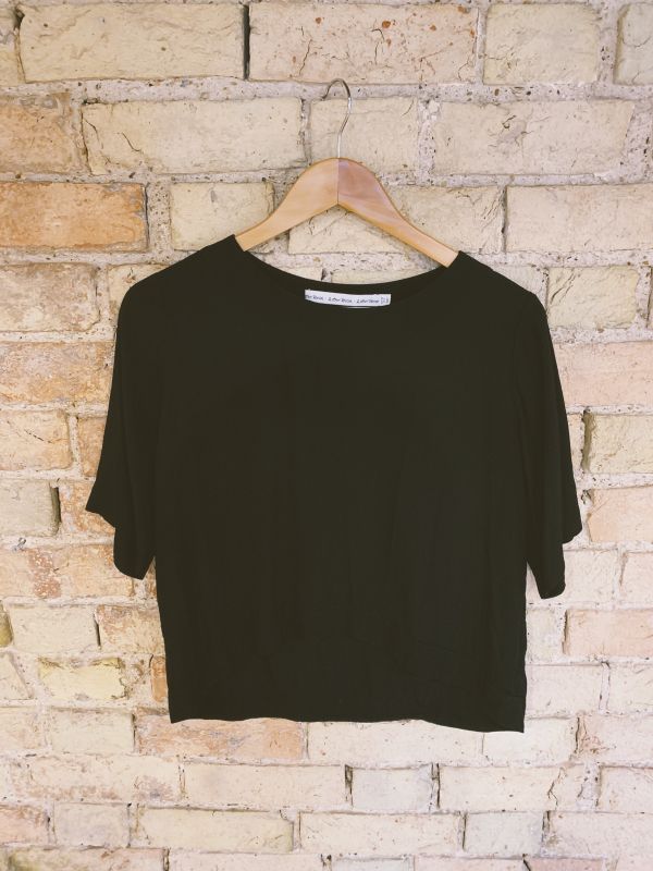 & Other Stories black dress top size 10