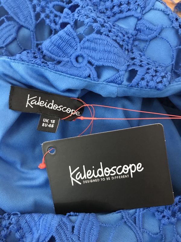 Kaleidoscope Blue Laced Dress