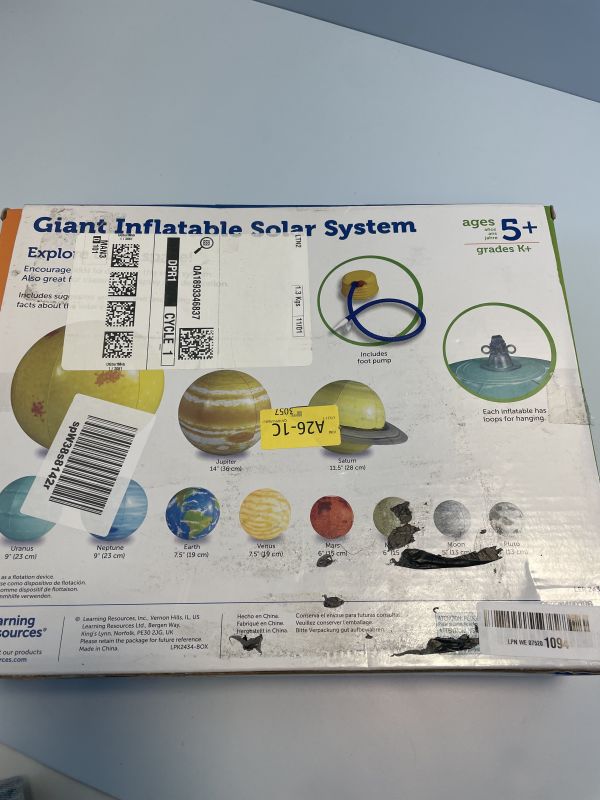 Learning resources solar system