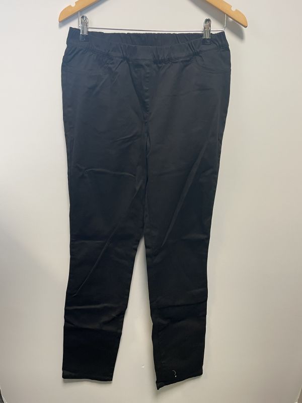 Black pull on trousers