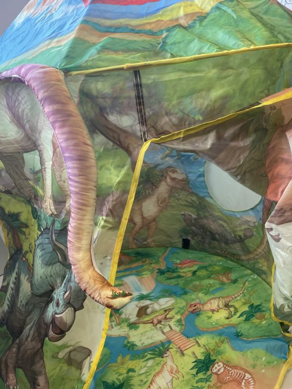 Dinosaur play tent