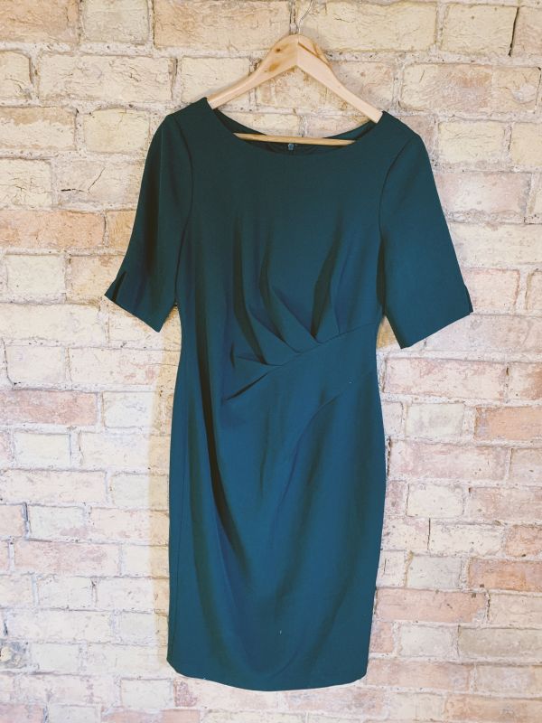 Dark green dress Size 14