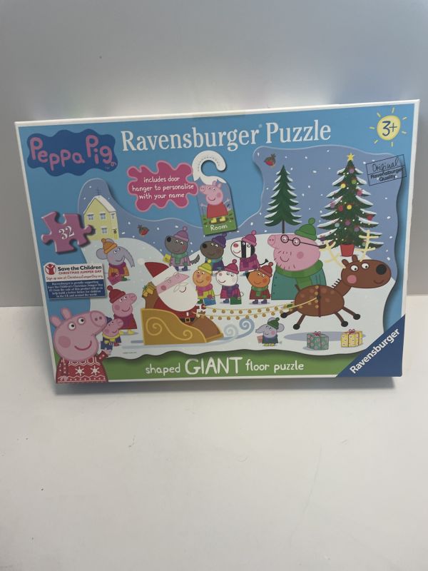 Peppa pig Christmas puzzle