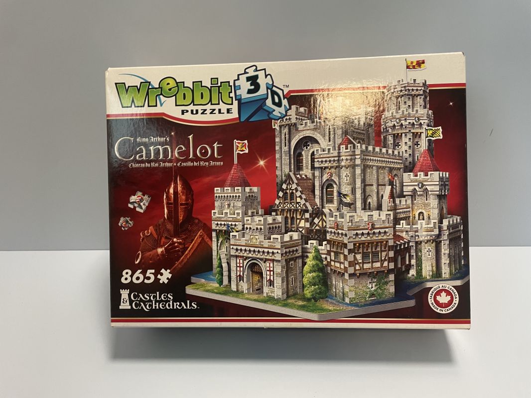 3D castle puzzle