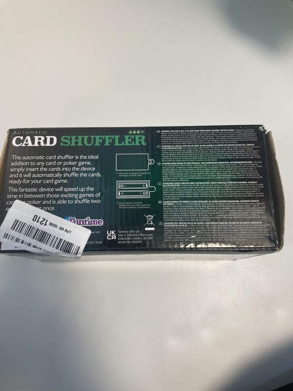 Card shuffler
