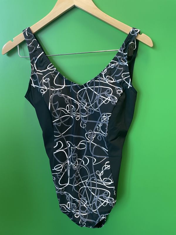 Brand New Black and grey swimsuit