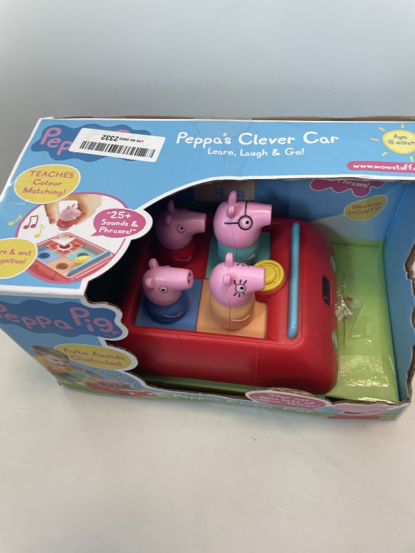 Peppa pig clever car