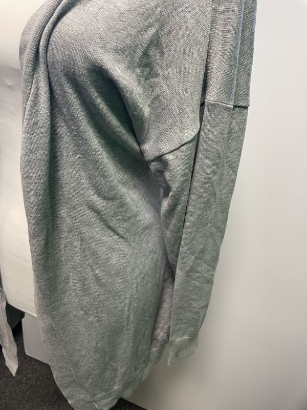 Grey cardigan