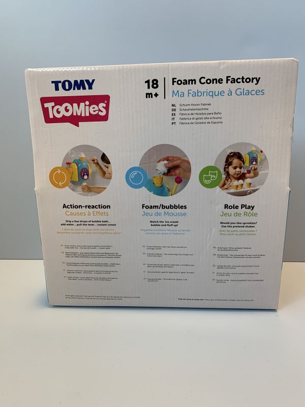 TOMY Toomies Bubble Ice Cream Maker Bath Toy
