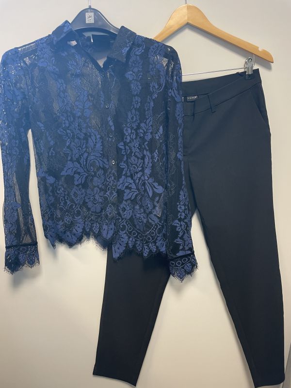 Black trouser and top set