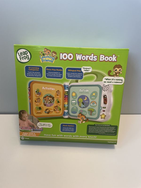 Leapfrog 100 words baby book