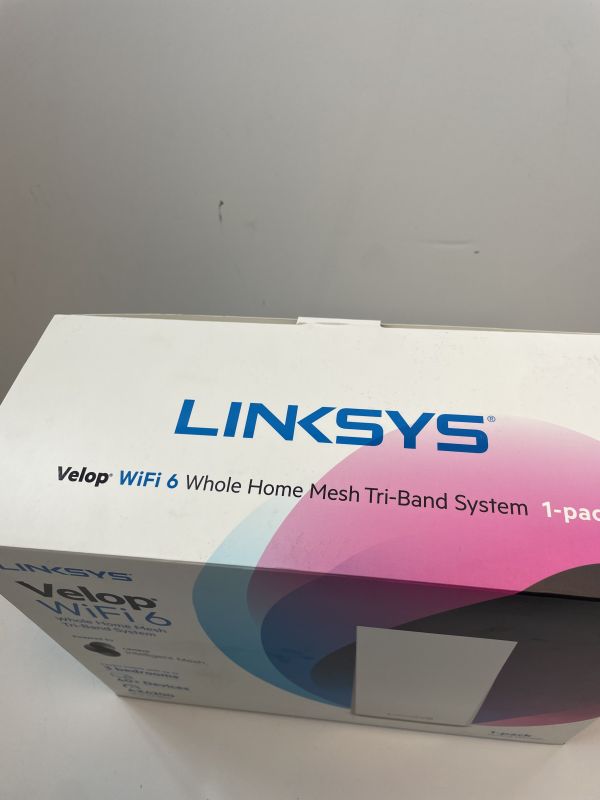 Linksys velop WiFi system