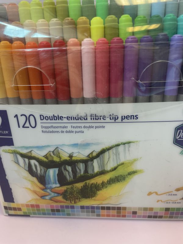 Staedtler fibre tip pens