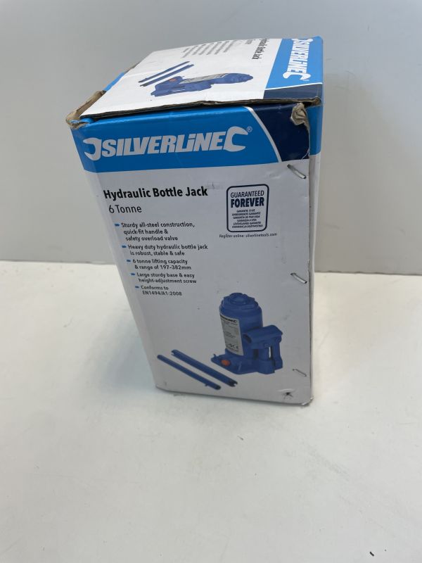 Silverline hydraulic bottle jack