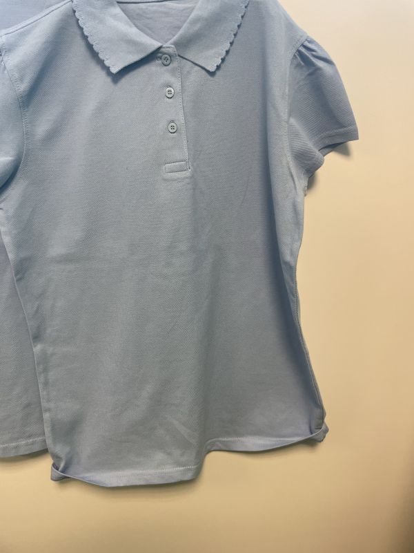 Pack of 3 blue polo shirts