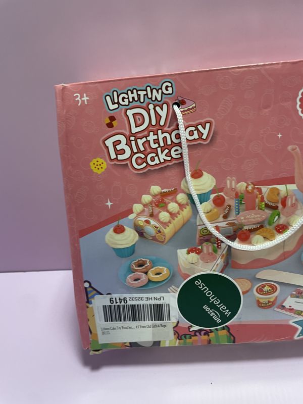 Cake toy food set