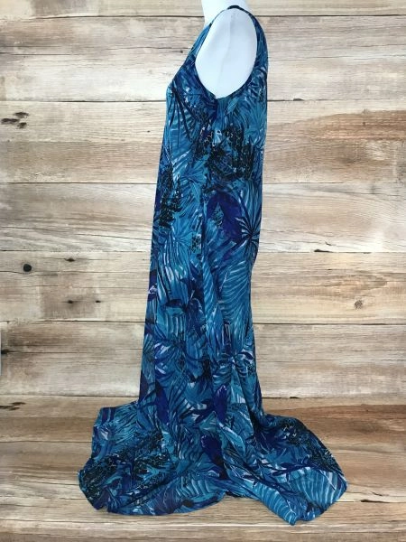 Kaleidoscope Blue Reversible Sleeveless Dress