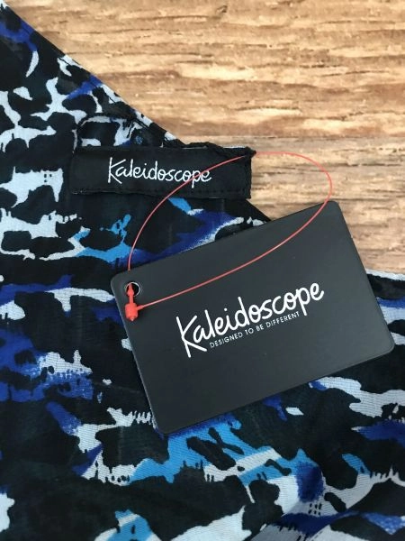 Kaleidoscope Blue Reversible Sleeveless Dress