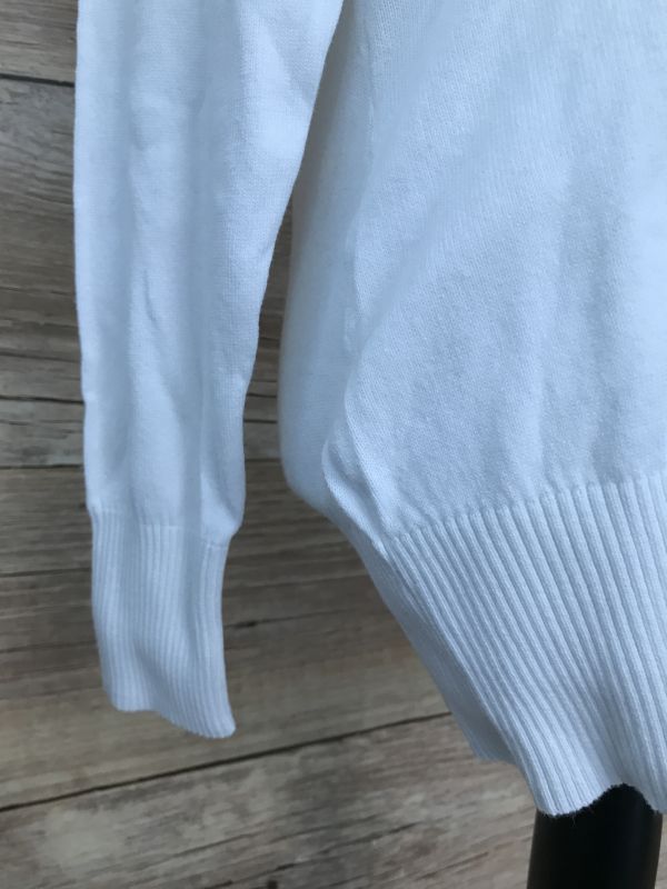 White Long Sleeve Jumper