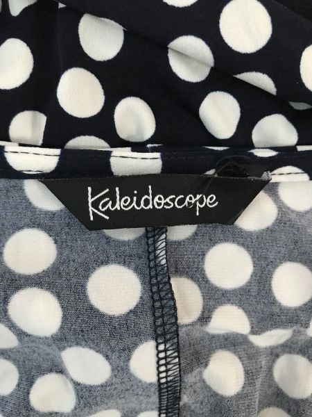 Kaleidoscope Navy Spotty Midi Dress