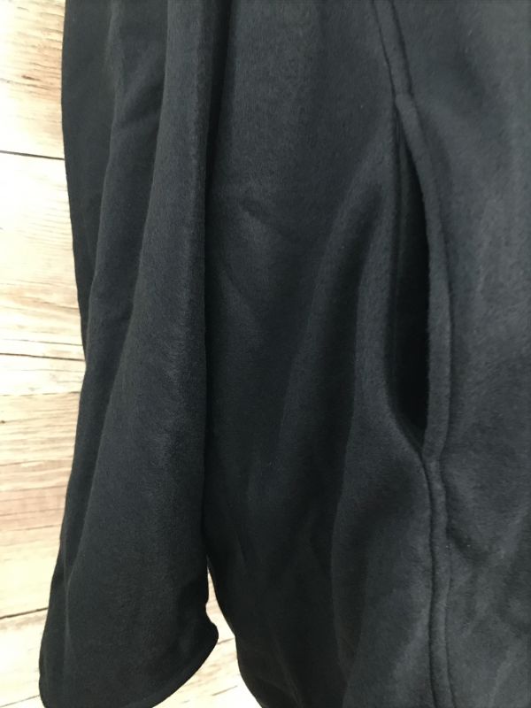 Black Reversible Fleece Jacket