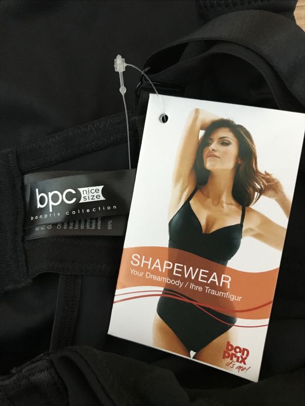 BPC Black Shapewear Bodysuit
