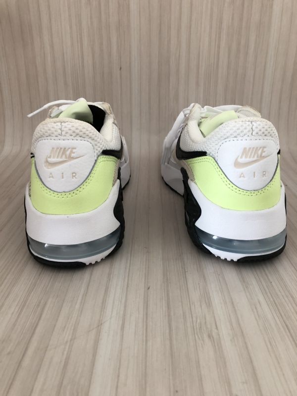 Nike Air Max White/Lime/Beige Trainers