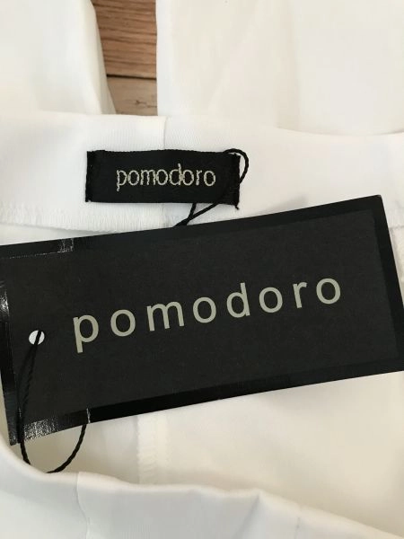 Pomodoro White Bengalin Trousers