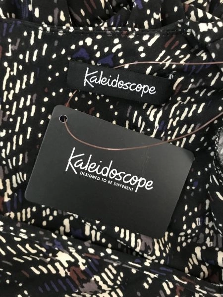 Kaleidoscope Black and Cream Tribal Print Jumpsuit