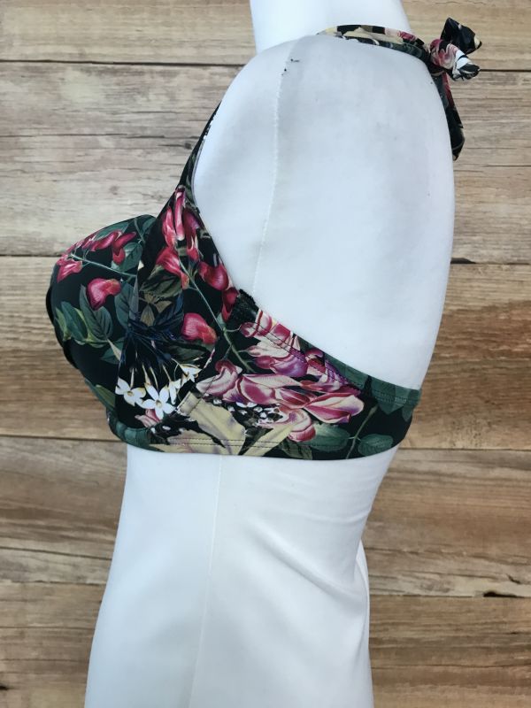 John Lewis Paradise Floral Sling Halter Bikini Top