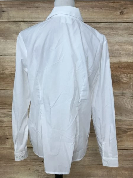 BonPrix Collection White Long Sleeve Shirt