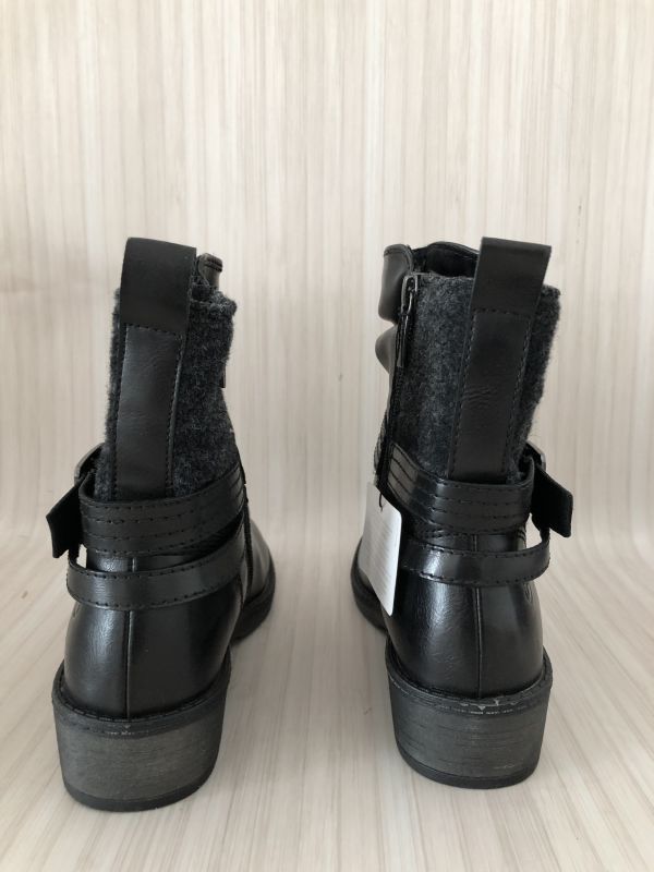 Tamaris Black Ankle Boots
