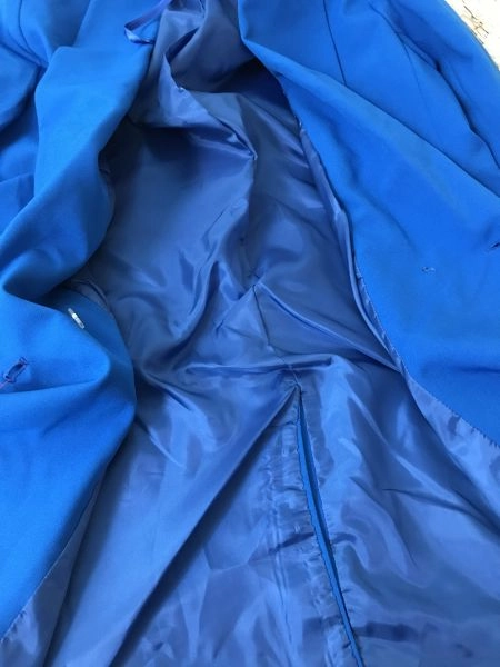 Kaleidoscope Blue Single Breasted Over Sized Blazer
