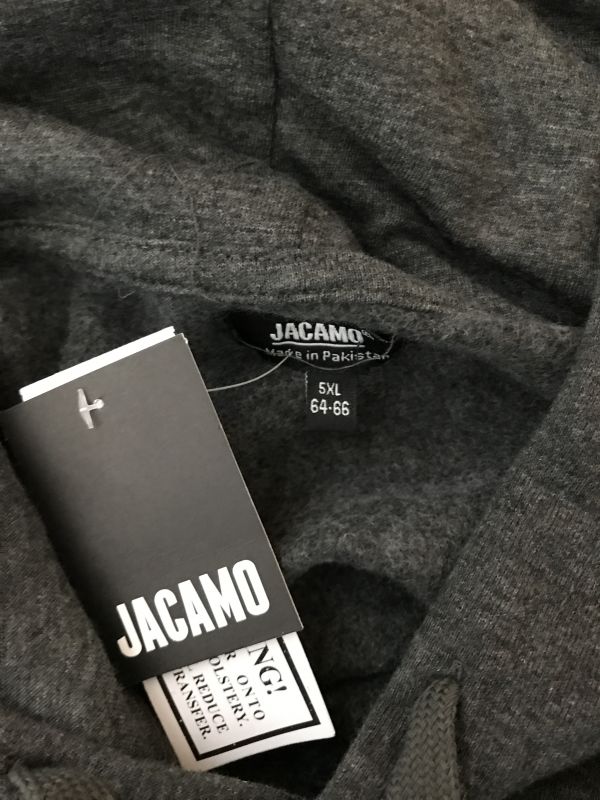 Jacamo Grey Hooded Jumper