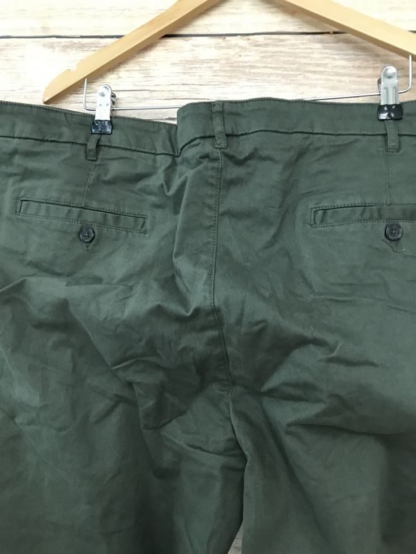 Jacamo Khaki Green Chino Trousers