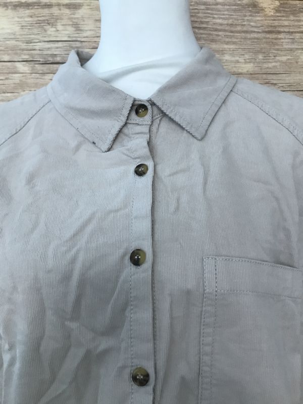 Simply Be Cream Button Up Shirt