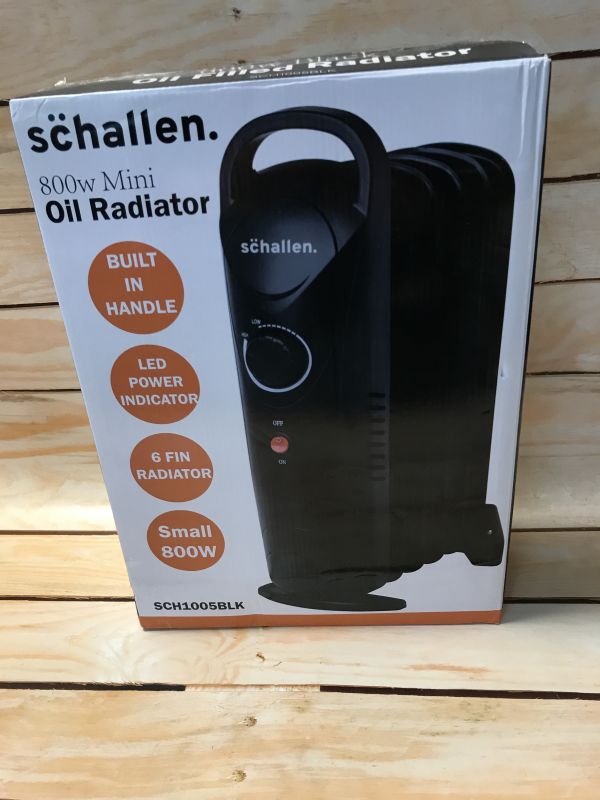 Schallen Black oil radiator