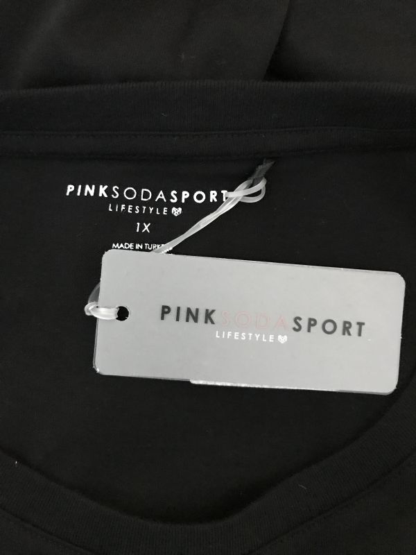 Pink Soda Sport Black T-Shirt