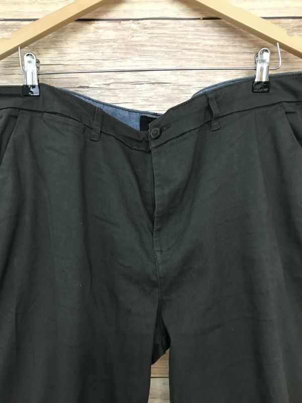 Jacamo Grey/Brown Chino Trousers