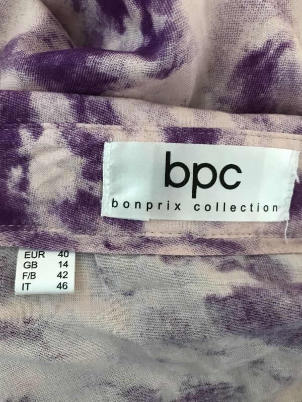 BonPrix Collection Purple Tie Dye Shirt