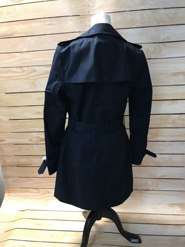 Tommy Hilfiger Navy Trench Coat