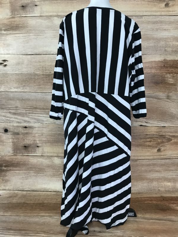 BPC Black & White Stripe Dress