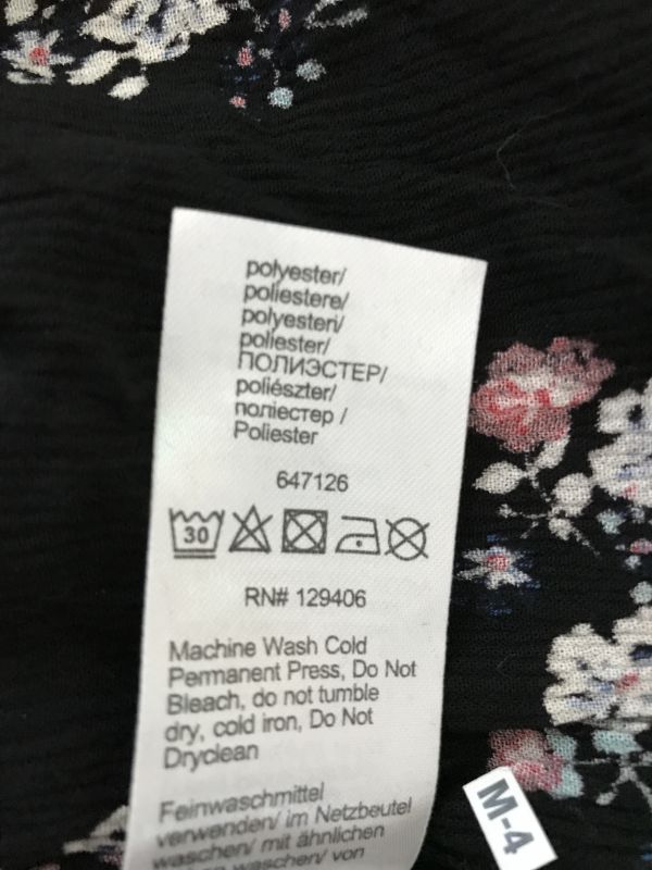 Bodyflirt Black and Floral Print Playsuit