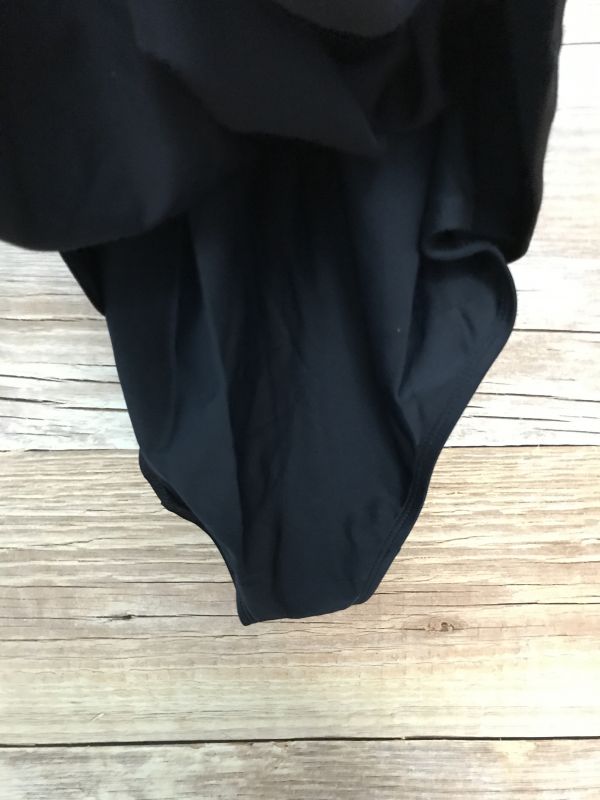 Bon Prix Black/Floral Detail Swim Dress