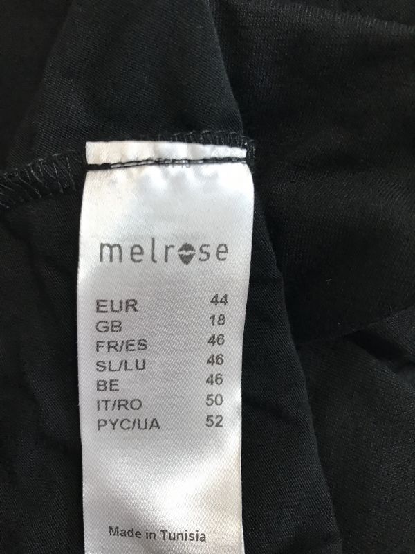 Melrose black blouse