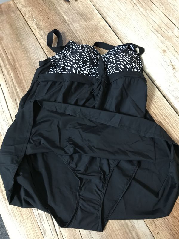 Bon Prix Black Shaper Swim Dress