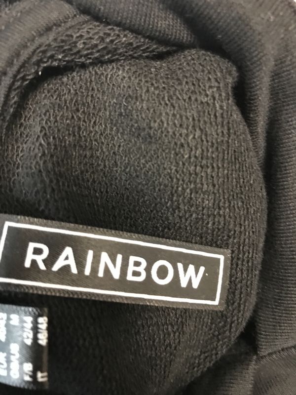Rainbow Black Hoodie