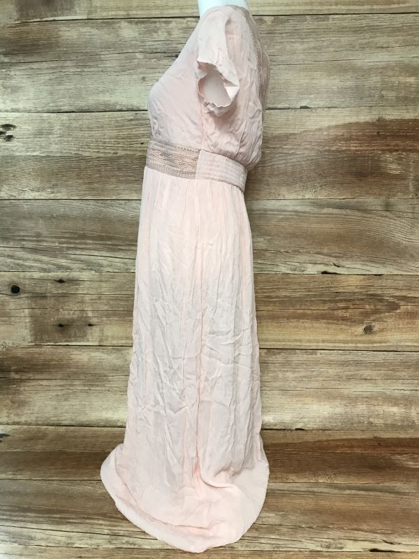 Bon Prix Pink Folklore Maxi Dress