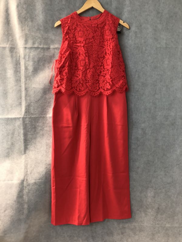 Oasis Red Jumpsuit