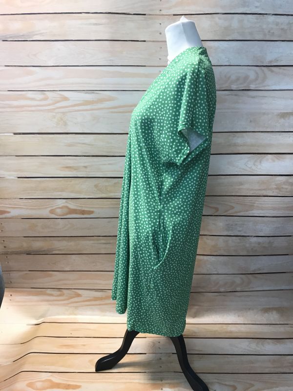Green Spotted Dress